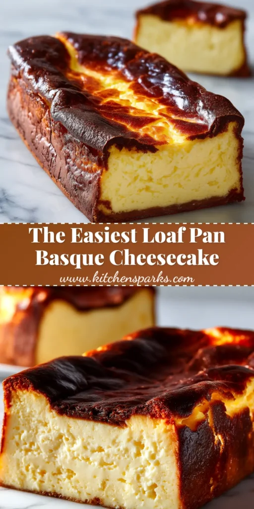 A stunning slice of Burnt Basque Cheesecake on a white plate, showcasing its iconic dark, caramelized top and incredibly creamy center.