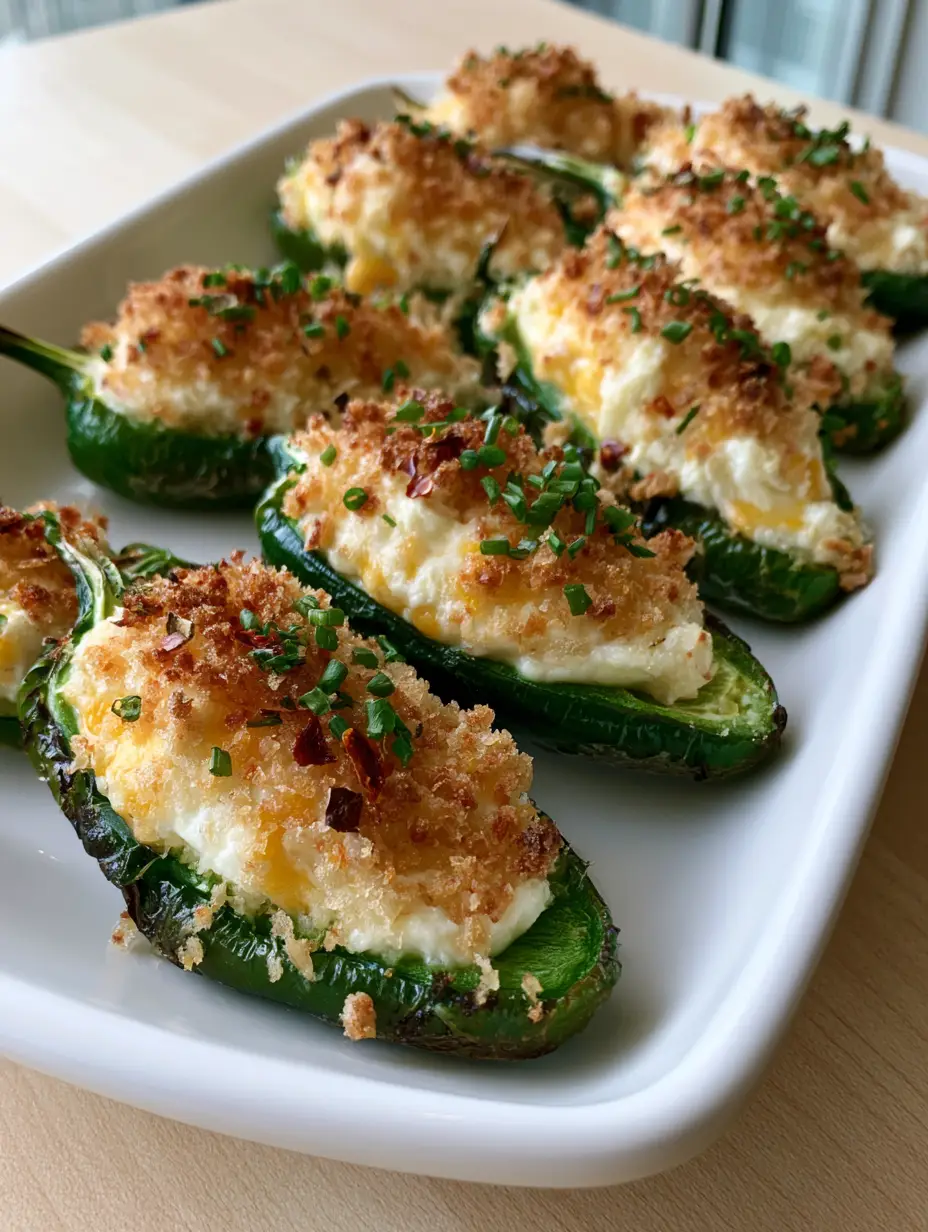 A handheld smartphone photo of Creamy Jalapeño Poppers arranged on a white ceramic plate over a light wood background.