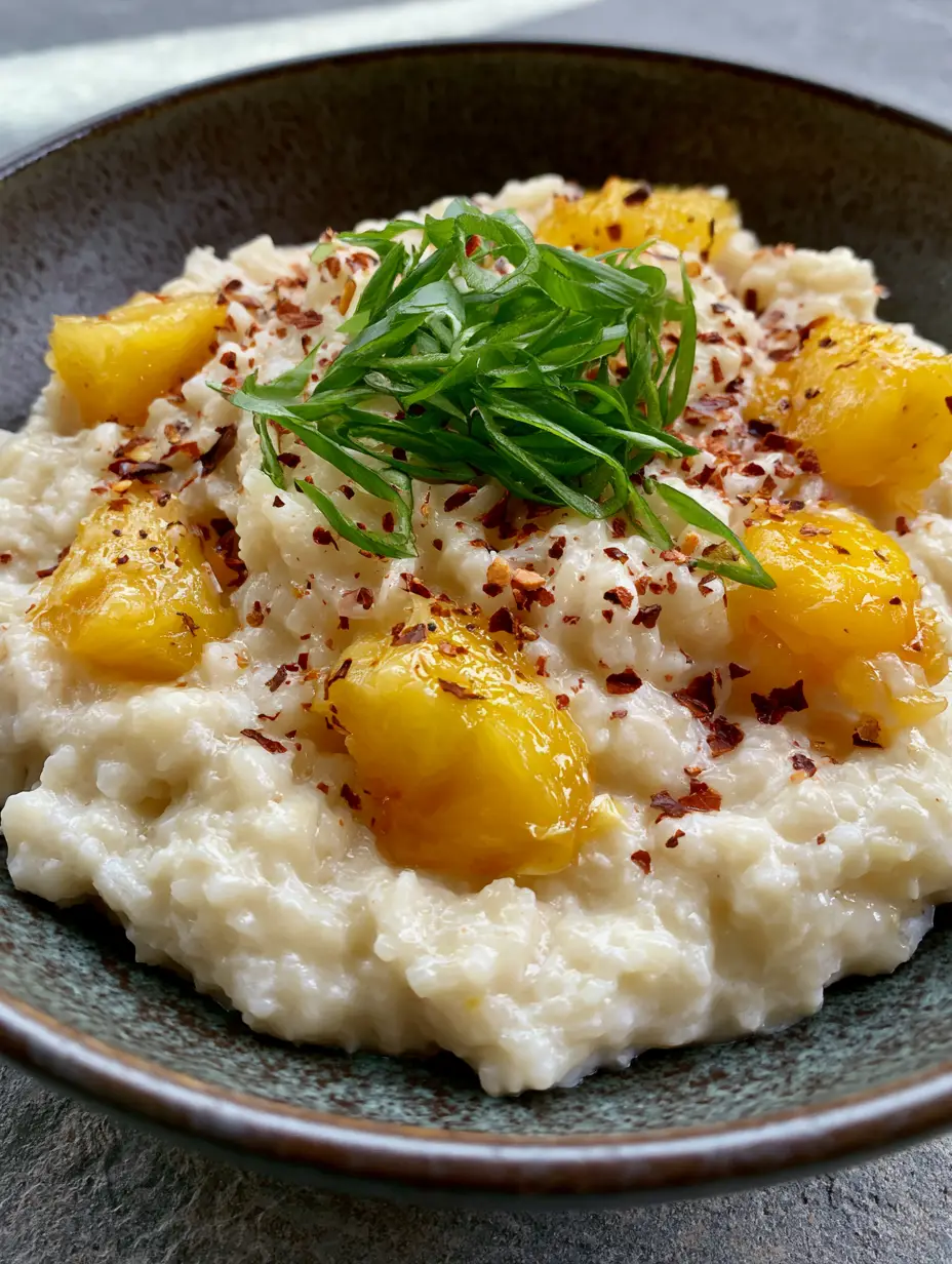 Coconut Pineapple Rice: The Ultimate Creamy Tropical Side Dish 3 Thick, moist jasmine rice coated in coconut milk with large yellow pineapple chunks. (Coconut Pineapple Rice)