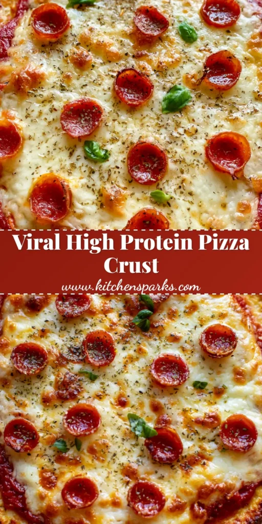 Cottage Cheese Pizza Crust: The Ultimate Crispy, High-Protein Guide 4 A circular Cottage Cheese Pizza Crust on white parchment paper topped with bubbly mozzarella and curled pepperoni slices.